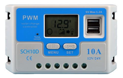 SCH PWM Solar Charge Controller 12/24V 10A~60A